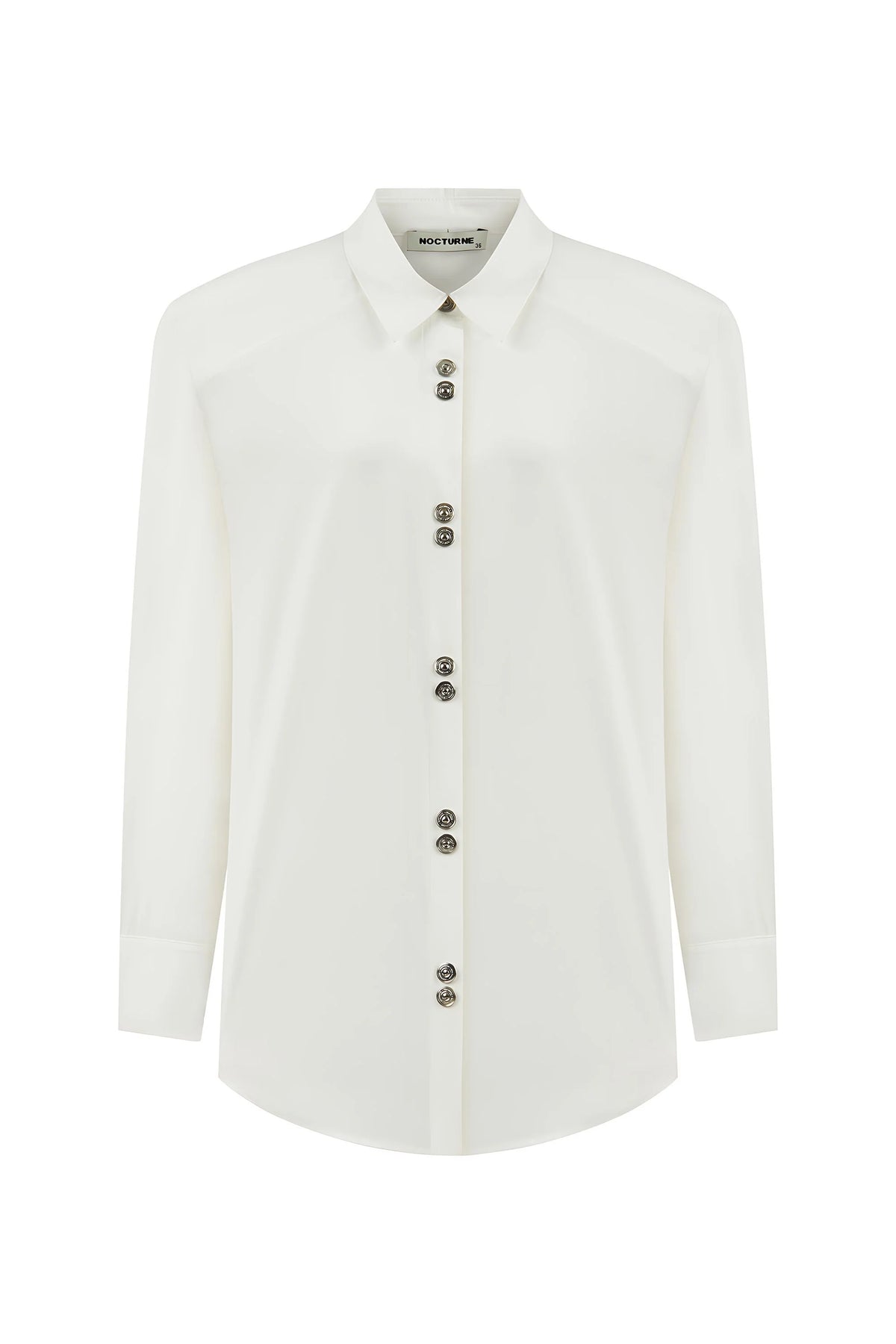 Long Sleeve Button- Up Shirt