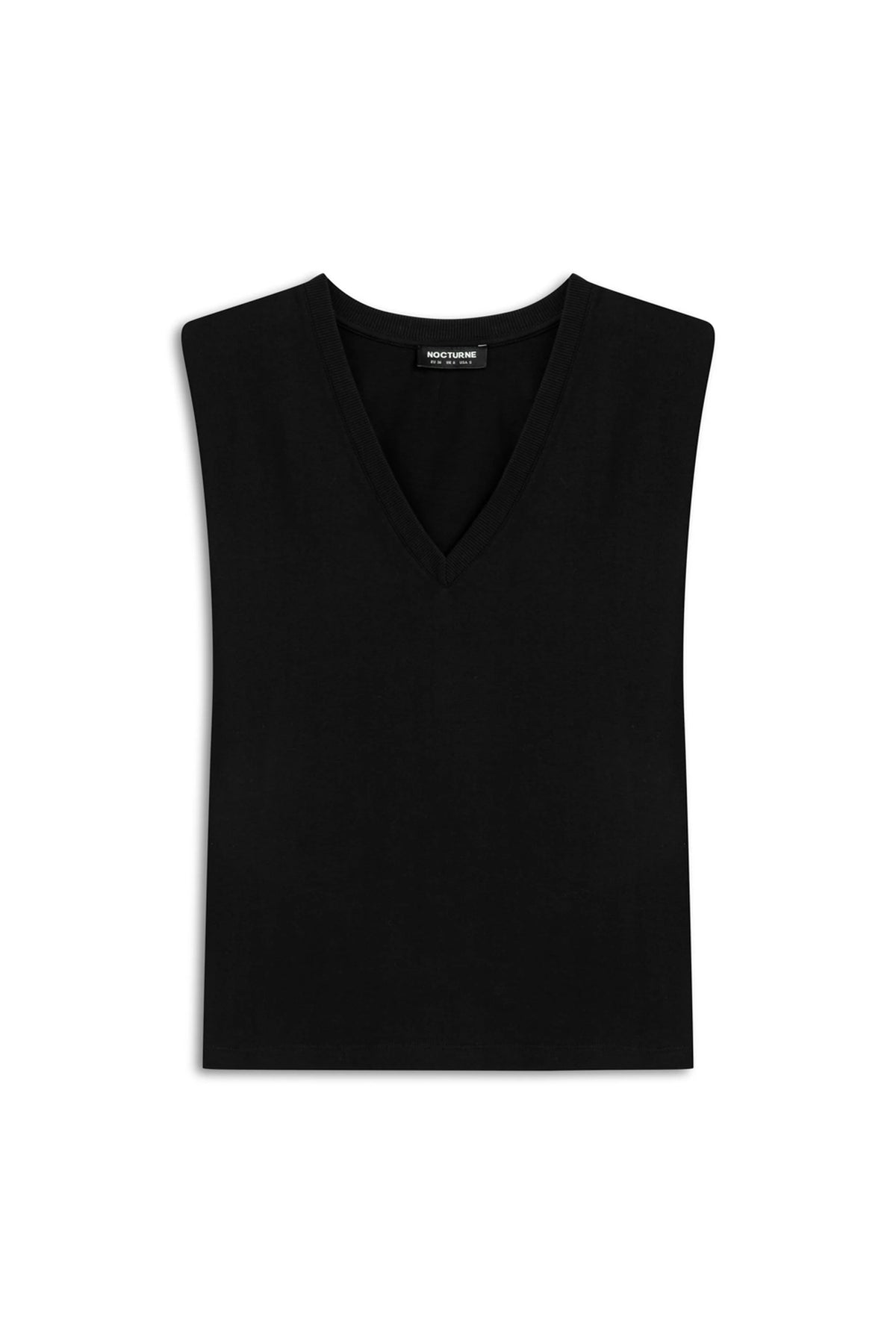 V-Neck Padded T-Shirt